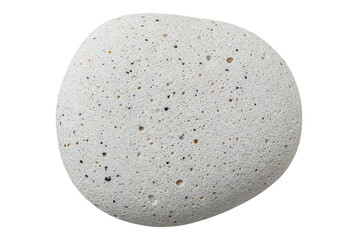 Textured white pebble stone element © ritz