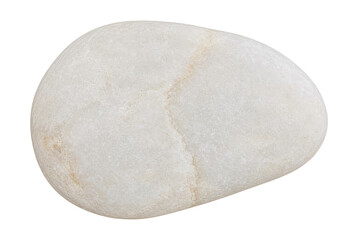 Clean white pebble beach stone © ritz