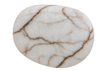Patterned white river stone © ritz