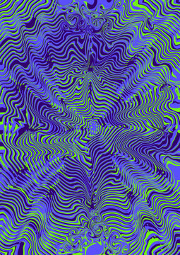 seamless psychedelic abstract pattern