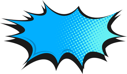 Comic Speech Bubble Illustration © Irvan