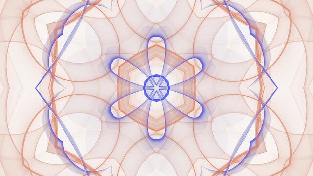 abstract background with blue circles