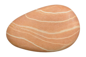 Natural pattern line orange pebble stone material © ritz
