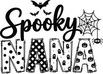 Fototapeta premium Halloween SVG, Halloween Quotes, Spooky PNG, Ghost PNG, Funny Halloween, Witch PNG, Sublimation Design, My First Halloween svg, Baby Halloween SVG, Hey Boo SVG, PNG files, Boo Svg, Cute Halloween Svg,