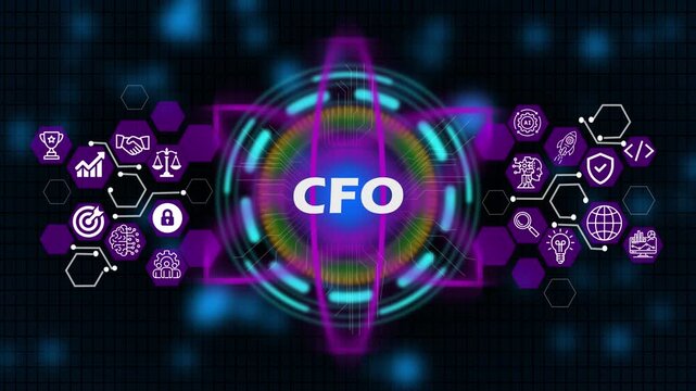  Coaching mentoring education business CFO E-learning concept. Business, Technology, Internet and network concept.4k video 