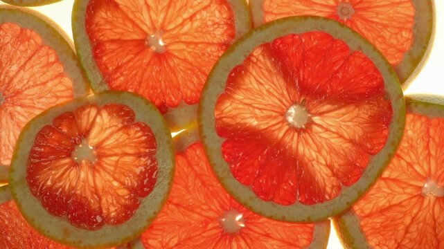 Dried orange slices, vibrant citrus fruits, healthy snack, natural ingredients, food background