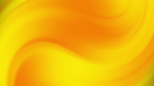Bright yellow orange wavy liquid abstract background ideal for digital marketing, art prints, web design, packaging, and vibrant branding.