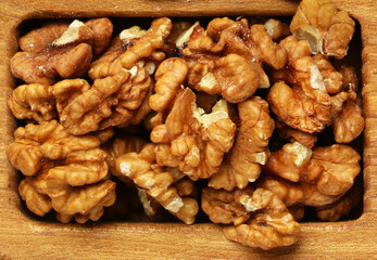 Fototapeta premium Natural organic nuts for healthy eating