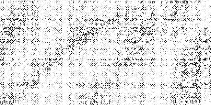 Halftone gradient texture background. Faded checkered gradation wallpaper. Black and white squared pixels. vector illustration eps10