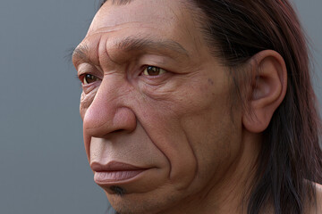 Fototapeta premium Recreating an ancient historical figure