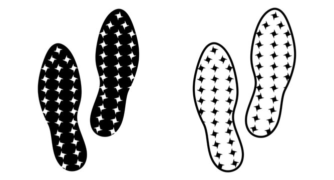 Black and Line Art Process Automation Icons Isolated on White Background.