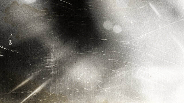 retro film overlay effect with scratch dust and light leaks, retro grain noisy film distressed texture light leak flare black background, old film background, grunge black and white background