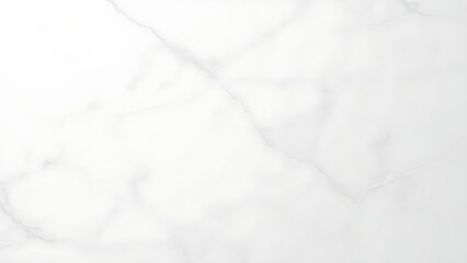 Obraz premium Polished white marble surface with subtle veining patterns, clean minimalist background, smooth texture with natural stone variations.