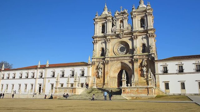 The Monastery of Alcoba&ccedil;a is a historic Catholic monastic complex in the town of Alcoba&ccedil;a, central Portugal, renowned for its Gothic architecture and UNESCO World Heritage status.