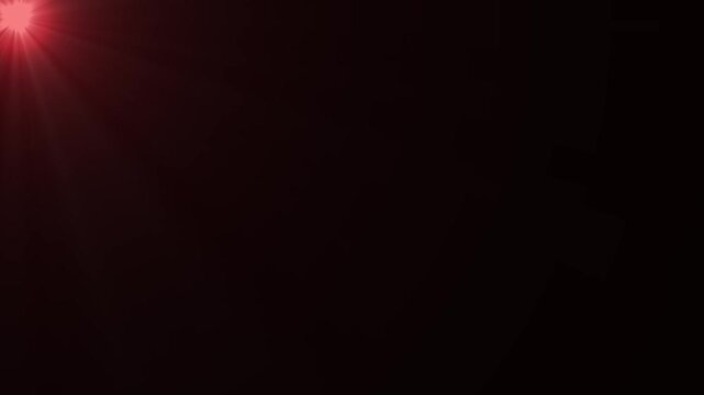 red sun shining light effect with rotating sunlight rays on black background Chroma Key ,Sunlight rays of light bright light on black screen background, Abstract red sun light rays emanating HD