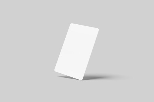 Blank Credit Card Mockup - 3D Illustration