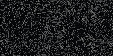 Dense abstract topographic contour map lines texture with topography abstract background geography cartography visualization geometric minimalist monochrome elevation landscape interwoven © MOHAMAD