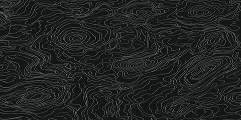Abstract topographic contour line design on black with topography abstract elevation geography cartography background geometric minimalist geological landscape structure navigation © MOHAMAD