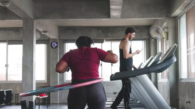 Athlete Performing Dumbbell Press on Stability Ball