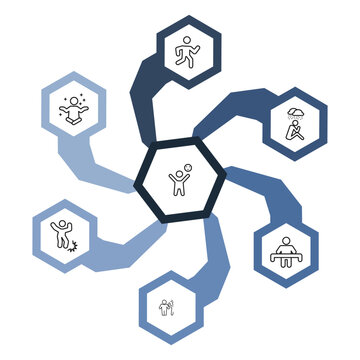 outline feelings icons set - crappy human, fresh human, sad human, happy editable vector for web and mobile ui