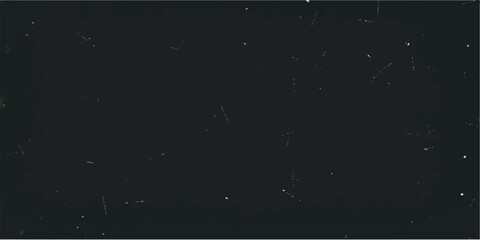 Grunge film strip abstract background with black night sky space stars and light particles, blue and white motion, 3D animation glass spheres, snow, fire magic pattern © Mahbub
