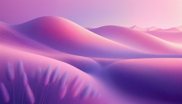 Degradado De Lavanda Y Rosa Suave