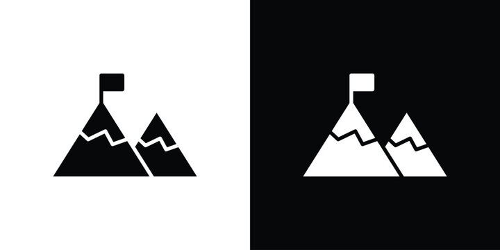 mountain peak icon