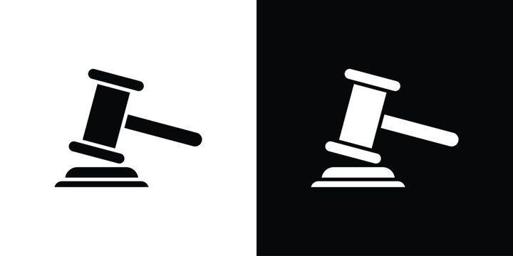 law gavel icon
