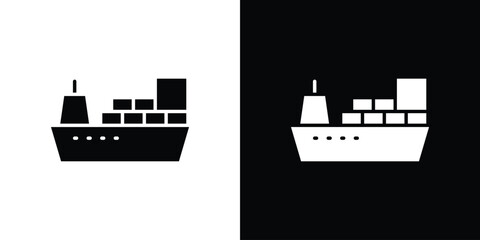 Cargo ship icon © David