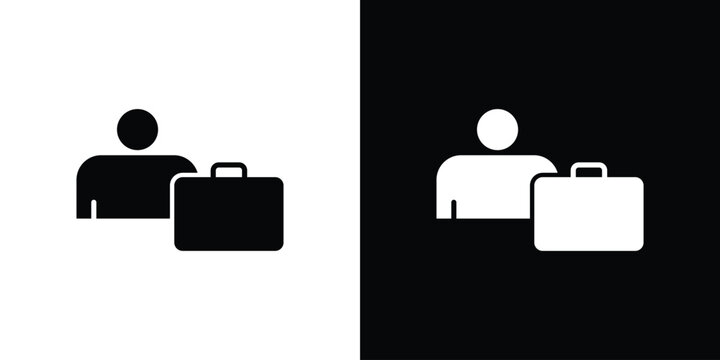 Job candidate icon