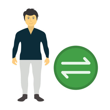 Transfer Switch Icon Design