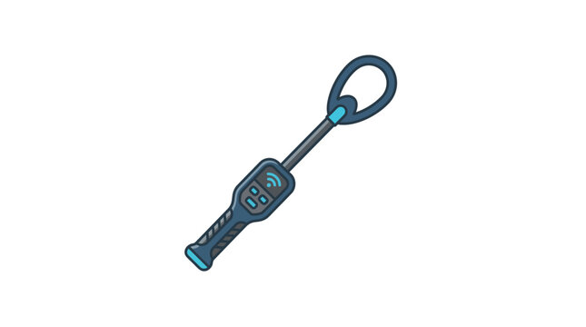 A detailed illustration of a futuristic keychain on a white background for 2026-06-30 (111).ai