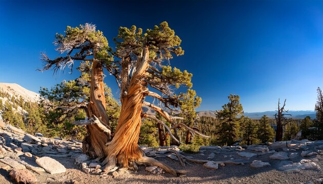 Great Basin Bristlecone Pine Pinus Longaeva In Ancient Bristlecone Pine Forest In The White Mountains Of Inyo County Ca