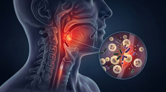 Throat Infection and Bacteria