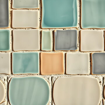 Moroccan zellige mosaic tile pattern detail, editorial magazine styling