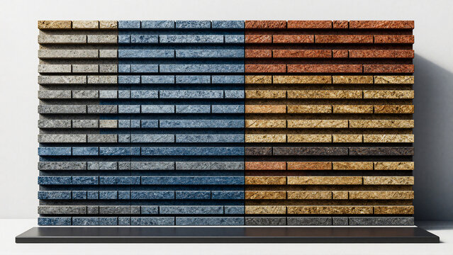 Brick Wall Textures and Patterns Displayed Side by Side