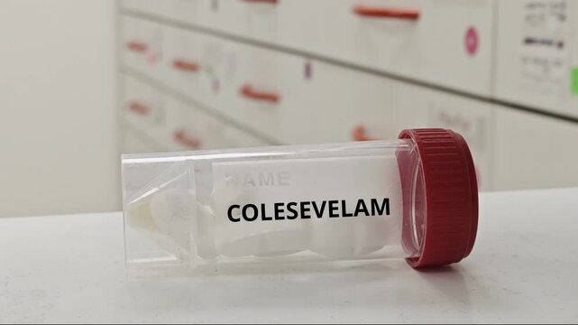 COLESEVELAM bile acid sequestrant for high cholesterol and type 2 diabetes