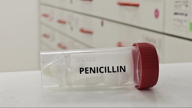 PENICILLIN beta lactam antibiotic for bacterial infections