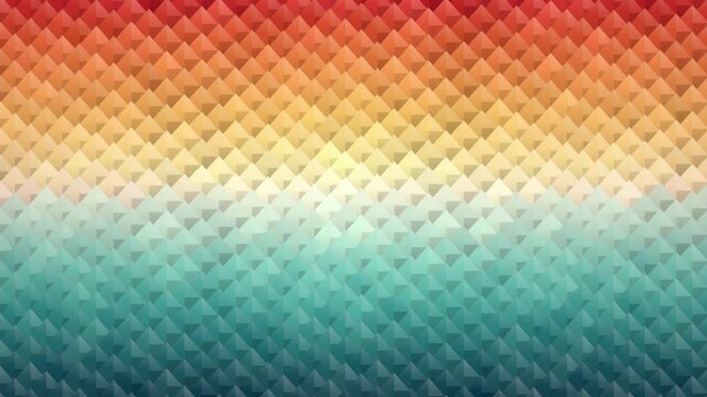 abstract blue and orange gradient background with diamond shape blinking. colorful diamond background