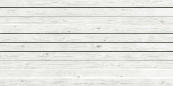 White wooden plank texture background, vintage white wood wall surface with natural grain pattern, rough hardwood panel backdrop, rustic grunge timber board design