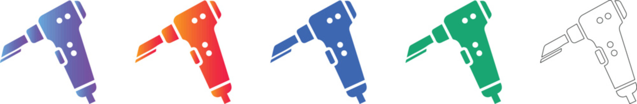 Medical Surgical Cautery Tool Icons