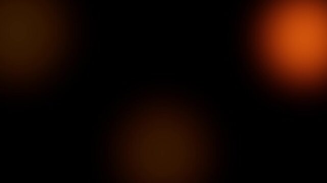 Blurry glow light flicker effect for dim ambient background mood. Soft glowing light blur pattern for flickering illumination and dark atmosphere. Abstract glow light animation for cinematic lighting 