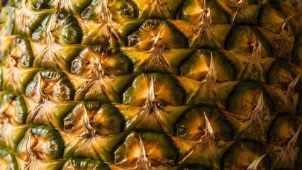 Fototapeta premium Pineapple Outer Rind Texture