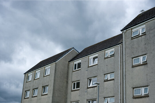 Council housing in poor area of Glasgow