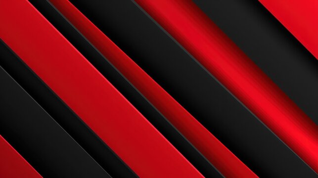 Abstract red and black diagonal stripes background