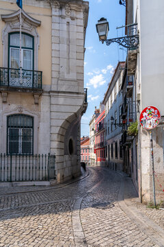 walking around the Portugese city of Lisbon
