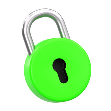 Access Granted Security Padlock Icon Digital Authentication System