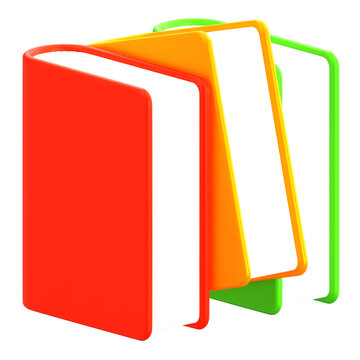 Stack of Books Education Learning Knowledge Library Concept