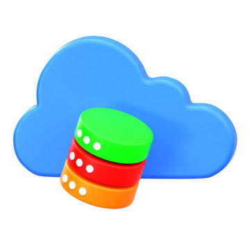 Cloud Storage Files Digital Data Backup Cloud Computing Concept
