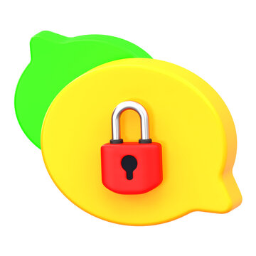 Secure Chat Messaging Encrypted Communication Privacy Concept